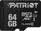 PATRIOT PSF64GMDC10 LX SERIES 64GB MICRO SDXC...