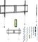 GEMBIRD WM-90F-01 TV WALL MOUNT (FIXED) 43''-...