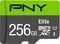 PNY ELITE MICRO SDXC 256GB U1 WITH ADAPTER P-...