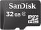 SANDISK 32GB MICRO SD HIGH CAPACITY SDSDQM-03...