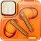 QCY MELOBUDS NEO ORANGE TWS BT EARBUDS WITH L...