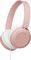 JVC HA-S31M FOLDABLE ON-EAR HEADPHONES WITH MICROPHONE PINK