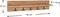 ΚΡΕΜAΣΤΡΑ ΤΟIΧΟΥ MEGAPAP KERY PINE OAK (80 X 11 X 18 CM) ΚΡΕΜAΣΤΡΑ ΤΟIΧΟΥ MEGAPAP KERY PINE OAK (80 X 11 X 18 CM)