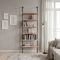 ΒΙΒΛΙΟΘΗΚΗ ΤΟΙΧΟΥ MEGAPAP MADISON ΜΑΥΡΟ/PINE OAK (60 X 20 X 183 CM) ΒΙΒΛΙΟΘΗΚΗ ΤΟΙΧΟΥ MEGAPAP MADISON ΜΑΥΡΟ/PINE OAK (60 X 20 X 183 CM)
