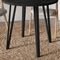 ΤΡΑΠΕΖΙ MEGAPAP XANA BLACK WOOD (Φ90 X 77.5 CM) ΤΡΑΠΕΖΙ MEGAPAP XANA BLACK WOOD (Φ90 X 77.5 CM)