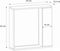 ΚΑΘΡΕΠΤΗΣ ΜΠΑΝΙΟΥ MEGAPAP DEAL ΛΕΥΚΟ (65 X 15.3 X 65 CM) ΚΑΘΡΕΠΤΗΣ ΜΠΑΝΙΟΥ MEGAPAP DEAL ΛΕΥΚΟ (65 X 15.3 X 65 CM)