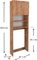 ������ ���������� MEGAPAP RAMSEY PINE OAK (65 X 27 X 190.6 CM)