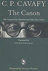 C.P. CAVAFY THE CANON