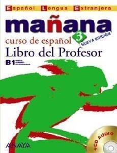 MANANA 3 LIBRO DEL PROFESOR + CD