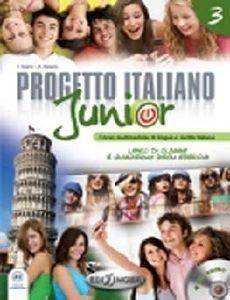 PROGETTO ITALIANO JUNIOR 3 LIBRO QUADERNO CD AUDIO