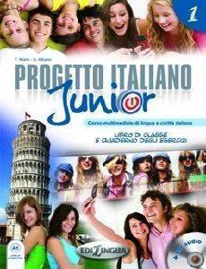 PROGETTO ITALIANO JUNIOR 1 LIBRO DI CLASSE QUADERNO DEGLI ESERCIZI +CD