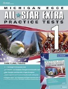 MICHIGAN ECCE ALL STAR EXTRA 1 PRACTICE TEST STUDENTS BOOK GLOSSARY PACK REVISED 2013