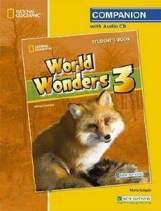 WORLD WONDERS 3 COMPANION WITH CD CRAWFORD MICHELE