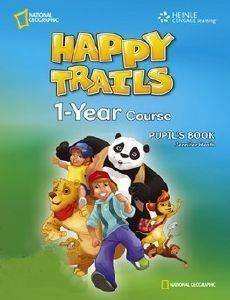 HAPPY TRAILS 1 ONE YEAR COURSE PUPILS BOOK + CD + STRARTER BOOKLET