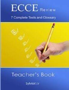 ECCE REVIEW 7 COMPLETE TESTS AND GLOSSARY TEACHERS BOOK