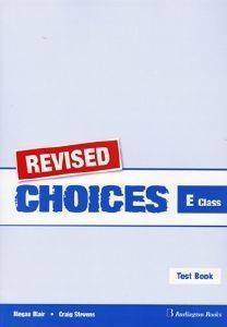 REVISED CHOICES FOR E CLASS TEST BOOK 108104023