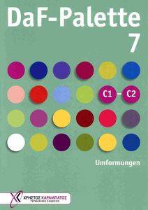 DAF PALETTE 7 UMFORMUNGEN OBERSTUFE