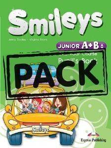 VIRGINIA EVANS, JENNY DOOLEY SMILEYS JUNIOR A+B ONE-YEAR COURSE PACK (+CD+IEBOOK+LETS CELEBRATE 3,4+ALPHABET BOOK)