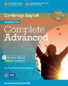 COMPLETE ADVANCED STUDENTS BOOK (+CD-ROM) WITHOUT ANSWERS
