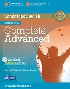 COMPLETE ADVANCED WORKBOOK (+CD) WITHOUT ANSWERS