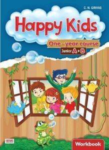 HAPPY KIDS JUNIOR A+B WORKBOOK+WORDS AND GRAMMAR  STUDENTS BOOK
