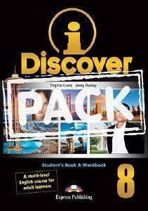 I DISCOVER 8 STUDENTS BOOK AND WORKBOOK (+IEBOOK +DIGIBOOKS)