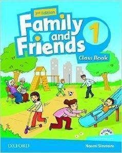 FAMILY AND FRIENDS 1 STUDENTS BOOK 2ND EDITION
