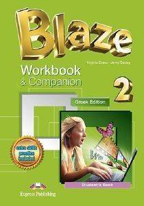 BLAZE 2 WORKBOOK & COMPANION STUDENTS BOOK VIRGINIA EVANS, JENNY DOOLEY