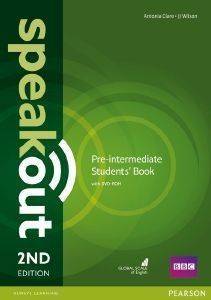 SPEAKOUT 2ND EDITION PRE INTERMEDIATE COURSEBOOK WITH DVD ROM