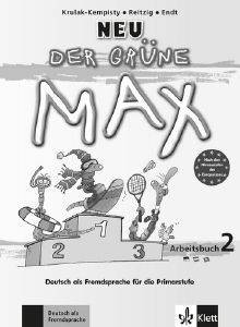 DER GRUENE MAX 2 ARBEITSBUCH (+ CD) NEU DER GRUENE MAX 2 ARBEITSBUCH (+ CD) NEU