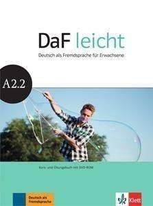 DAF LEICHT A2.2 KURSBUCH & ARBEITSBUCH (+ DVD-ROM)