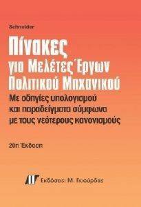 ΠΙΝΑΚΕΣ ΓΙΑ ΜΕΛΕΤΕΣ ΕΡΓΩΝ ΠΟΛΙΤΙΚΟΥ ΜΗΧΑΝΙΚΟΥ ΠΙΝΑΚΕΣ ΓΙΑ ΜΕΛΕΤΕΣ ΕΡΓΩΝ ΠΟΛΙΤΙΚΟΥ ΜΗΧΑΝΙΚΟΥ