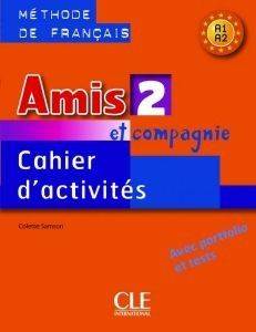 AMIS ET COMPAGNIE 2 A1 + A2 CAHIER (+ AUDIO CD) ��������� ����