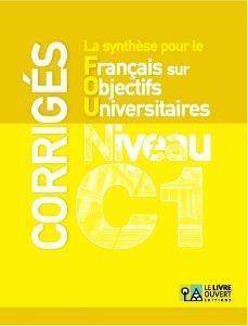 LA SYNTHESE POUR LE FOU CORRIGES C1 LA SYNTHESE POUR LE FOU CORRIGES C1
