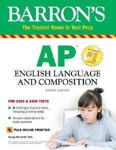 BARRONS AP ENGLISH LANGUAGE AND COMPOSITION WITH ONLINE TESTS