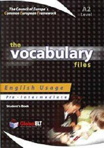 VOCABULARY FILES A2 SUDENTS BOOK VOCABULARY FILES A2 SUDENTS BOOK