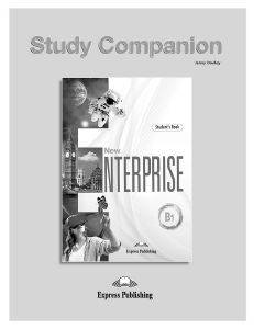 NEW ENTERPRISE B1 STUDY COMPANION JENNY DOOLEY