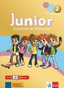 JUNIOR 2 KURSBUCH & ARBEITSBUCH  (+AUDIOS ONLINE + KLETT BOOK-APP)