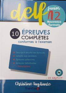 NOUVEAUX DELF JUNIOR A2 10 EPREUVES COMPLETES ��������� ����