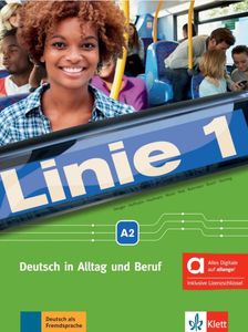 LINIE 1 A2 KURSBUCH & ARBEITSBUCH  (+ DVD-ROM) (+GLOSSAR)