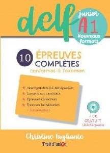 DELF JUNIOR A1 NOUVEAU 10 EPREUVE COMPLETES LIVRE ELEVE ��������� ����