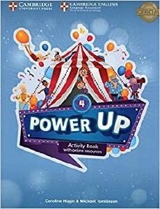 POWER UP 4 ACTIVITY BOOK ( + ON LINE RESOURCES)