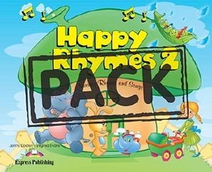HAPPY RHYMES 2 STUDENTS BOOK PACK (+ CD + DVD)