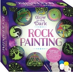 ROCK PAINTING GLOW IN THE DARK