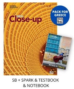 NEW CLOSE-UP B1 PACK FOR GREECE (STUDENTS BOOK- SPARK-TESTBOOK-NOTEBOOK)