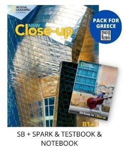NEW CLOSE-UP B1+ PACK FOR GREECE (STUDENTS BOOK- SPARK- TESTBOOK-NOTEBOOK)