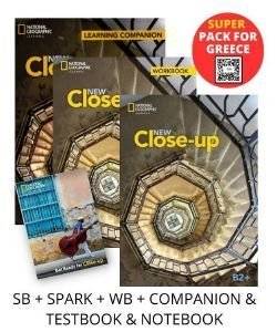 NEW CLOSE-UP B2+ SUPER PACK FOR GREECE (STUDENTS BOOK- SPARK - WORKBOOK - COMPANION -TESTBOO- NOTEBOOK) ��������� ����