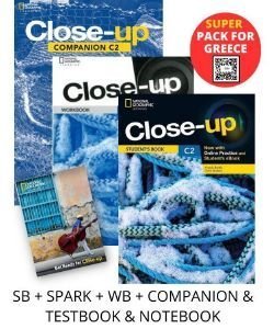 CLOSE UP C2 SUPER PACK FOR GREECE (SB + SPARK + WB + COMPANION & TESTBOOK & NOTEBOOK) CLOSE UP C2 SUPER PACK FOR GREECE (SB + SPARK + WB + COMPANION & TESTBOOK & NOTEBOOK)