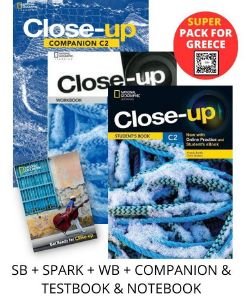 CLOSE UP C2 SUPER PACK FOR GREECE (SB + SPARK + WB + COMPANION & TESTBOOK & NOTEBOOK)
