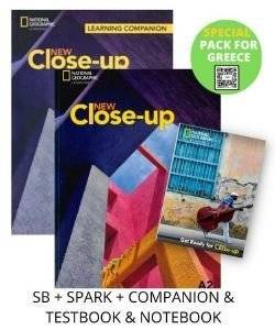 NEW CLOSE UP A2 SPECIAL PACK FOR GREECE (STUDENTS BOOK-SPARK-COMPANION-TESTBOOK-NOTEBOOK) ��������� ����